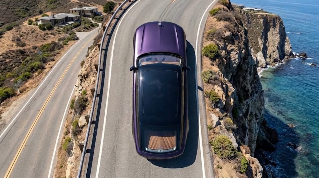 Electrochromic Sunroof Closed View